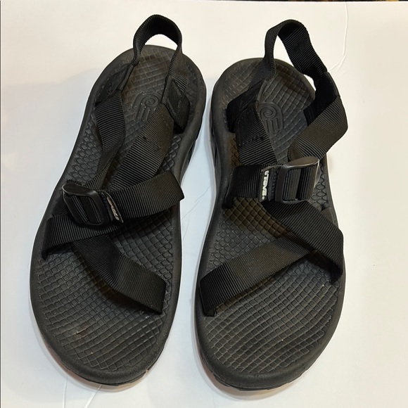 Teva Black Adjustable Sandals Men’s 12